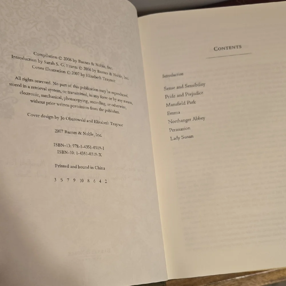 Jane Austen Seven Novels Hardcover - Picture 2 of 4